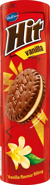 Cepumi ar vaniļas krēmu Hit 220g, Bahlsen