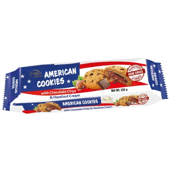 Cepumi Big American Chocolate & Lazdu riekstu krēms 225g