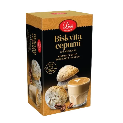 Cepumi biskvīta ar Lattes garšu 70g, Lāči