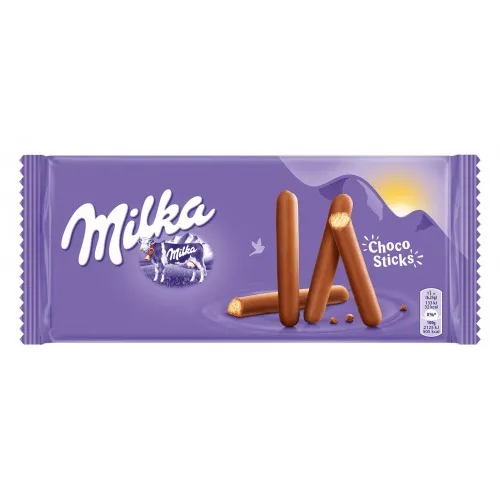 Cepumi Choco Sticks 112g, Milka