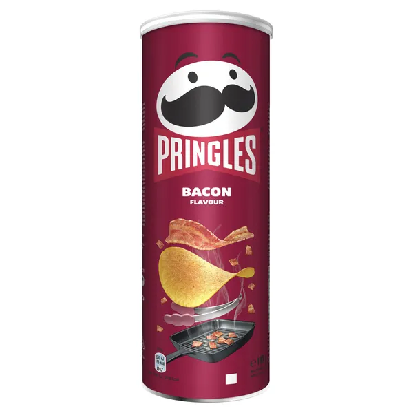 Čipsi ar bekonu 165g, Pringles