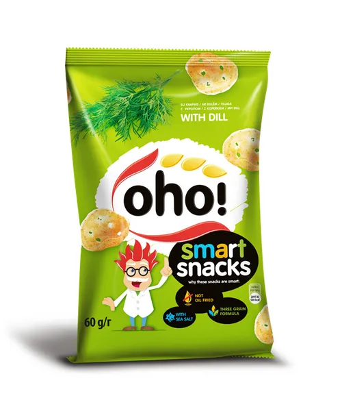 Čipsi ar dillēm 60g, Oho!