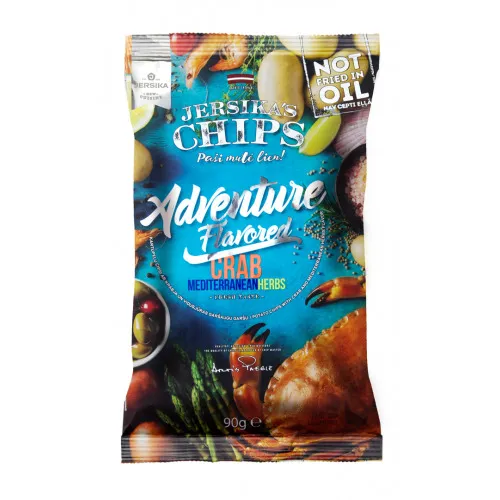 Čipsi ar krabi Jersikas 90g
