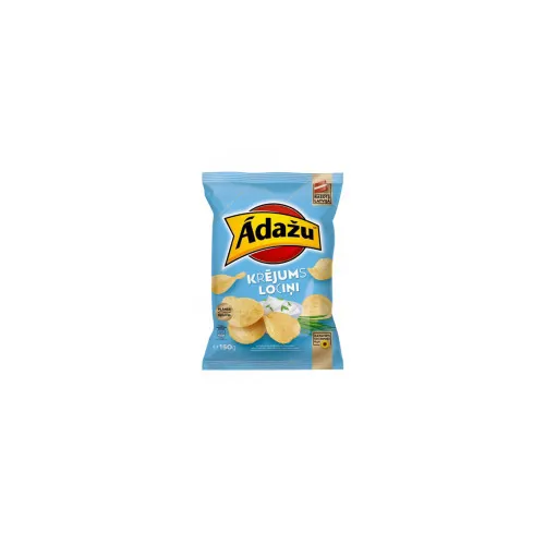 Čipsi Krējums  and  Lociņi 130g, Ādažu