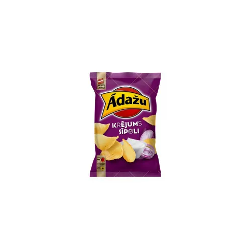Čipsi Krējums  and  Sīpoli 130g, Ādažu