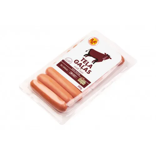 Cīsiņi vārīti teļa gaļas 300g, RGK