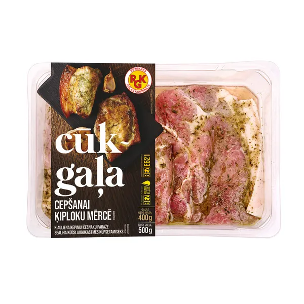 Cūkgaļa cepšanai ķiploku mērcē 500g (400g), RGK