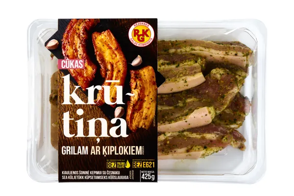 Cūkgaļas krūtiņa grilam ar ķiplokiem 425g, RGK