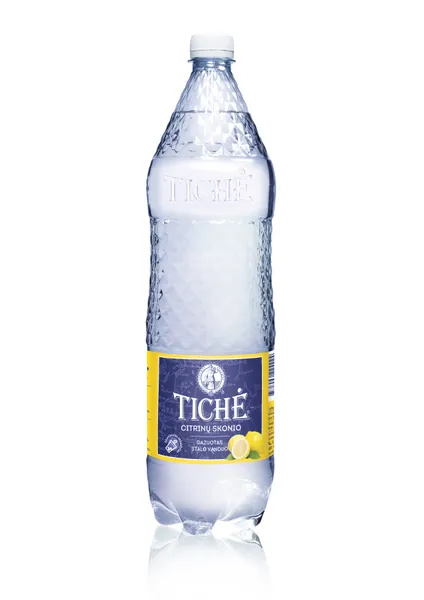 Dab. minerālūdens gāzēts ar citronu garšu 1.5l PET, Tiche