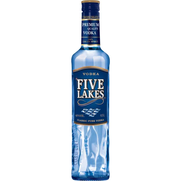 Degvīns Five Lakes 40% 0.5l