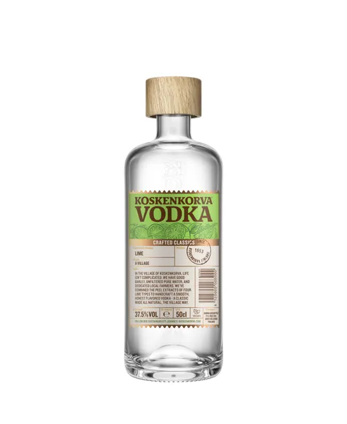 Degvīns Koskenkorva Vodka Lime 37.5% 0.5l