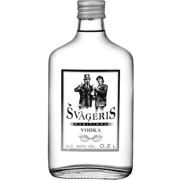 Degvīns Švāģeris Vodka 37.5% 0.2l PET
