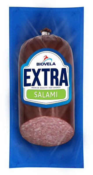Desa karsti kūpināta salami Extra 400g, Biovela