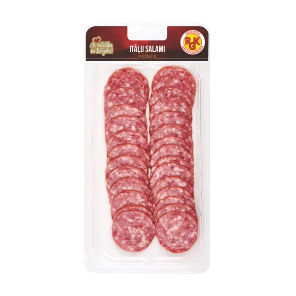 Desa p/ž salami Itāļu, šķēlēs 100g, RGK