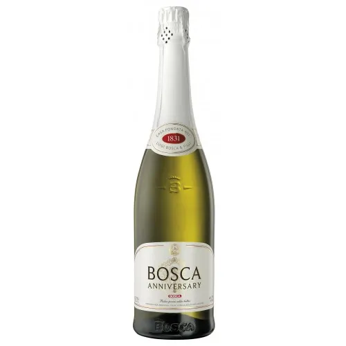 Dz. vīns Bosca Anniv. White Label pussaldais 7.5% 0.75l