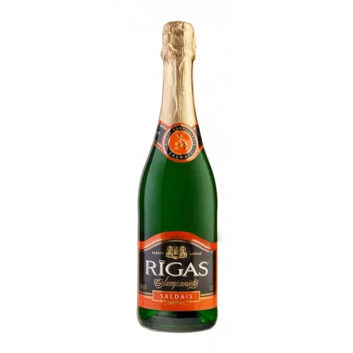 Dz. vīns Rīgas šampanietis saldais 11.5% 0.75l