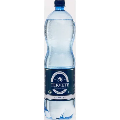 Dzeramais ūdens gāzēts Tērvete 1.5L PET