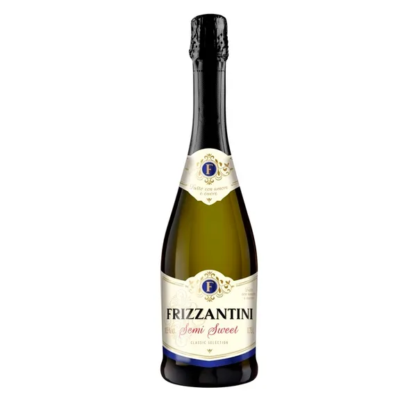 Dz.vīns Frizzantini pussaldais 10.5% 0.75l