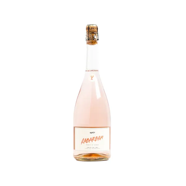 Dz.vīns Nudist Rabarbra 8% 750ml