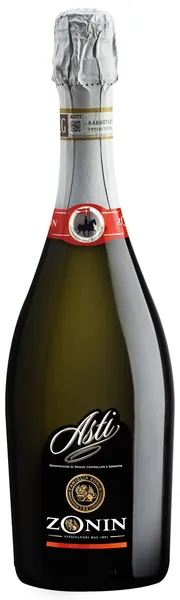 Dz.vīns Zonin Asti DOCG 7.5% 0,75l