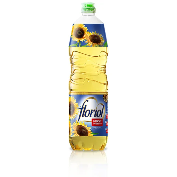 Eļļa saulespuķu rafinēta 1l, Flora