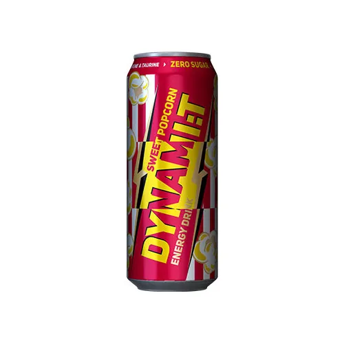Enerģijas dzēriens DYNAMI:T SWEET POPCORN 0.5l.