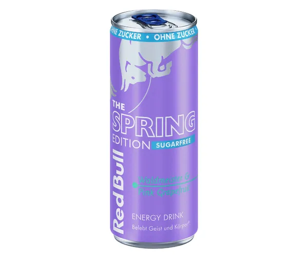Enerģijas dzēriens Spring Edition woodruff pink grapefruit 0.25l, Red Bull