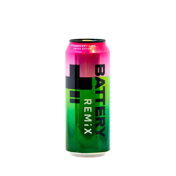 Enerģijas dzēriens Strawberry Lime 0.5l CAN, Battery