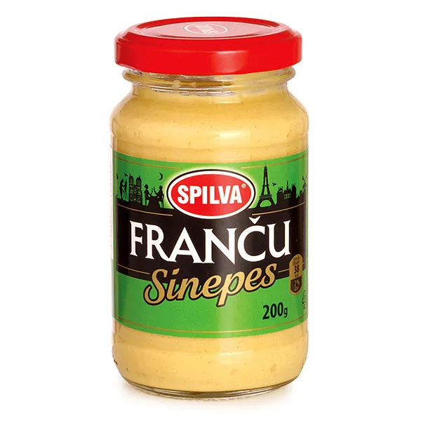 Franču sinepes 200g, Spilva