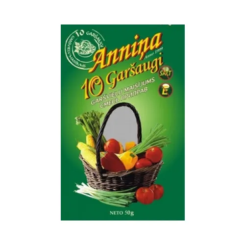 Garšviela "Anniņa 10 garšaugi" 50g