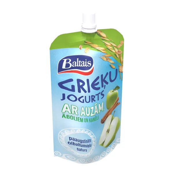 Grieķu jogurts ar auzām, āboliem un kanēli 180g