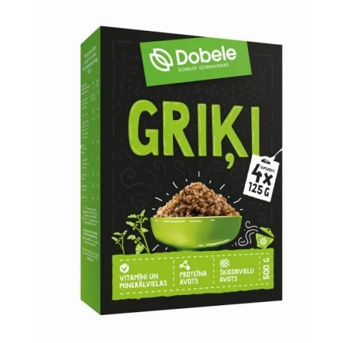 Griķi 4x125g, Dobele