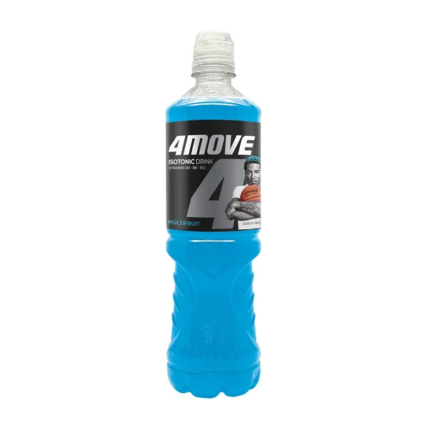 Izotonisks dzēriens Multiaugļu 0.75l PET, 4 Move