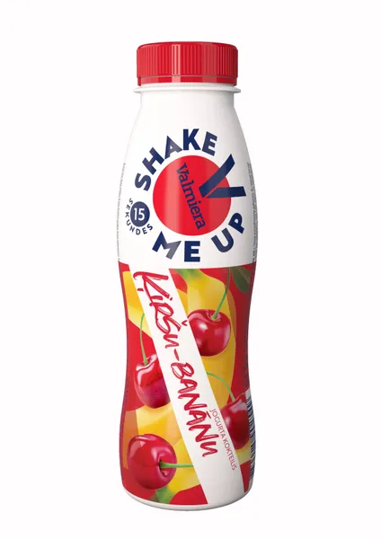 Jogurta kokteilis Shake ķiršu - banānu 220g, Valmiera