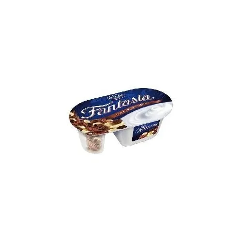 Jogurts krēmveida Fantasia ar šokolādes pārslām 102g, Danone