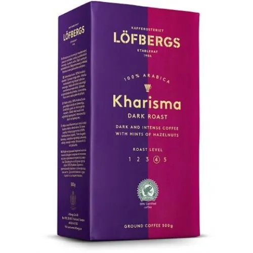 Kafija malta Kharisma 500g, Lofbergs