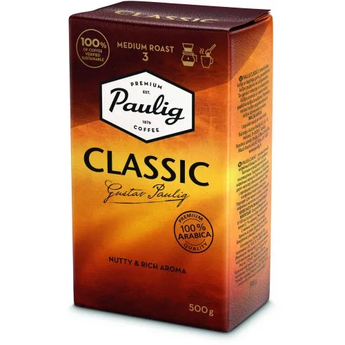 Kafija malta Paulig Classic 500g