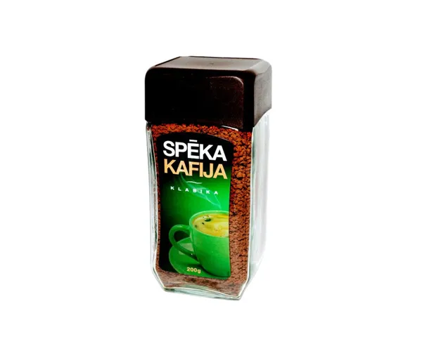 Kafija šķīstoša Spēka Kafija Klasika 200g
