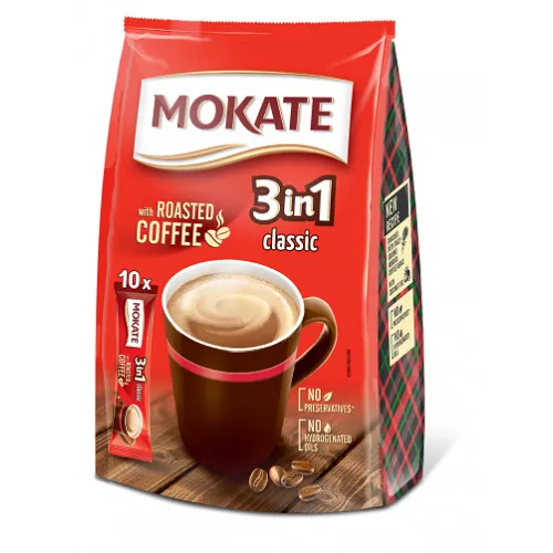 Kafijas dzēriens 3in1 Classic 10x17g, Mokate