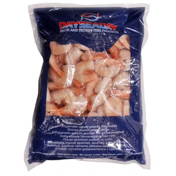 Karaliskās garneles tīrītas ar asti 1kg