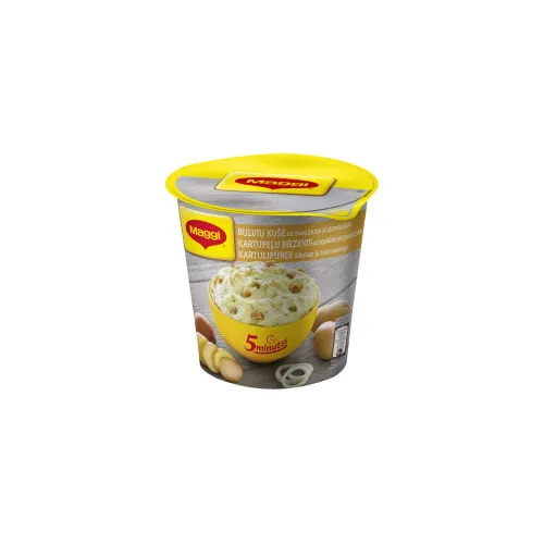 Kartupeļu biezputra ar sīpoliem un grauzdiņiem 59g, Maggi