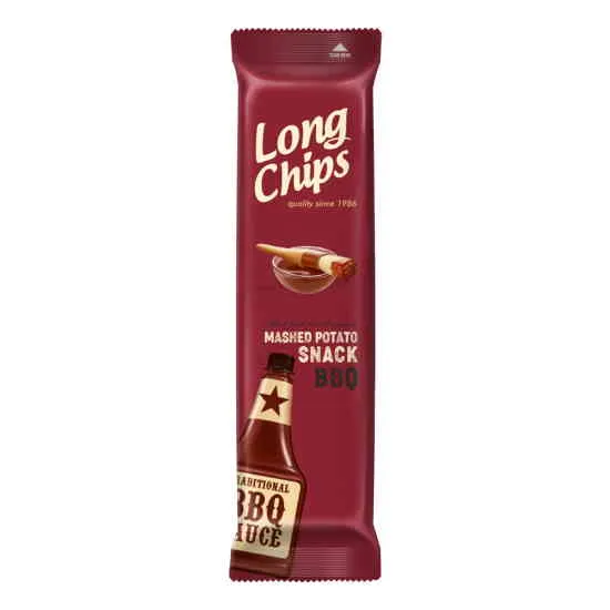 Kartupeļu plāksnītes ar barbekjū garšu 75g, Long Chips