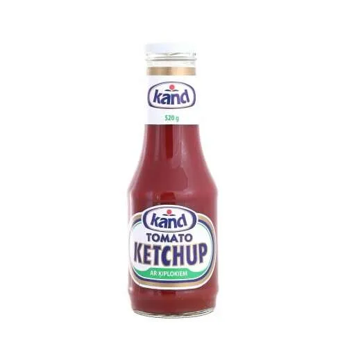 Kečups ar ķiplokiem Kand 520g