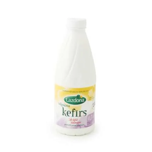 Kefīrs vājpiena 0.5% ar bifido bakt. 1kg, Lazdonas PS