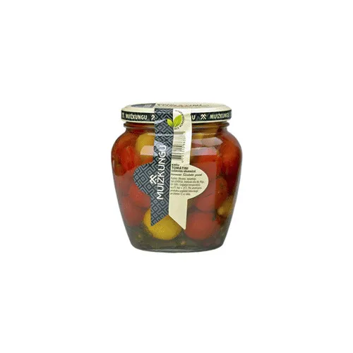 Ķiršu tomātiņi dzērveņu marin. 530g (290g) , Muižkungu