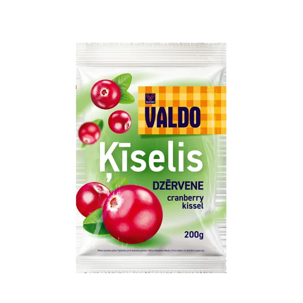 Ķīselis dzērveņu g. 200g, Valdo