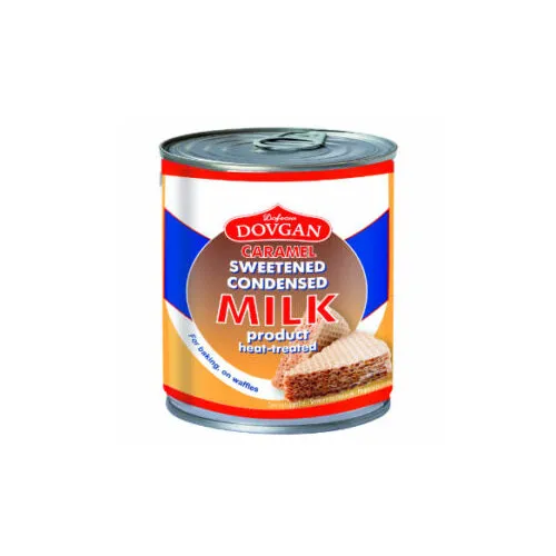 Kond. piens karamelizēts 370g, Dovgan