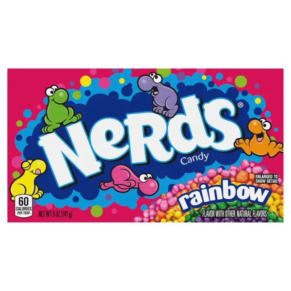 Konfektes- Nerds Fruits, 141.7g EU