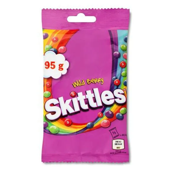 Konfektes Wild Berry 95g, Skittles