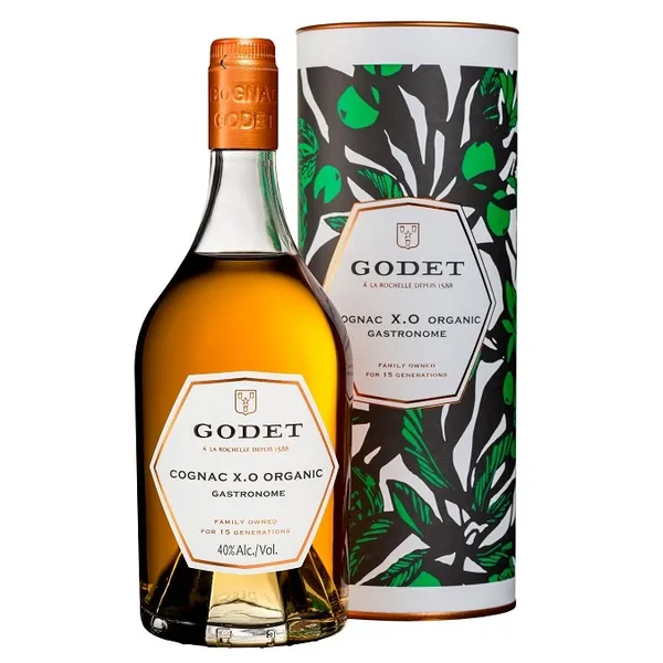Konjaks Godet X.O.Gastronome Organic 40% 0,7l GB